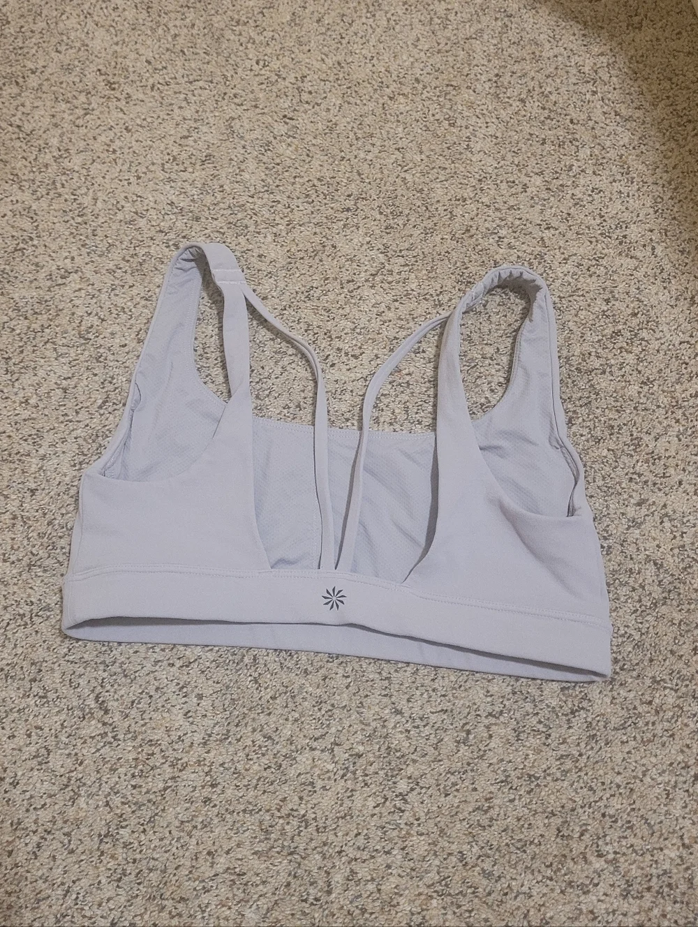 Athleta Purple Strappy Sports Bra Size Small
